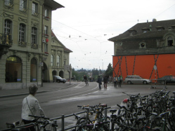 Casinoplatz, Sicht auf
Kirchenfeldbrücke Casinoplatz, Sicht auf Kirchenfeldbrücke