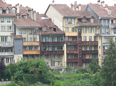 H�userzeile, Nahaufnahme