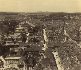Bern, Blick vom Mnsterturm nach Westen
                          1894