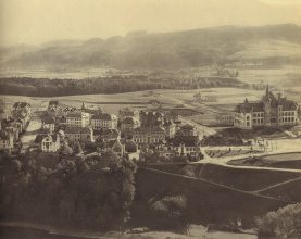 Bern, Blick vom Mnster gegen Sden 1894
