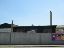 Pratteln: Hohenrainstrasse,
                          Produktionsareal mit Kamin 01