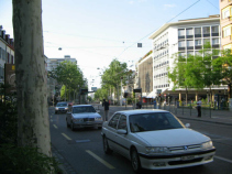 Spalenring, Tramstation Brausebad