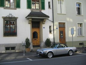 Herrenhaus Socinstrasse Nr. 8, Eingang