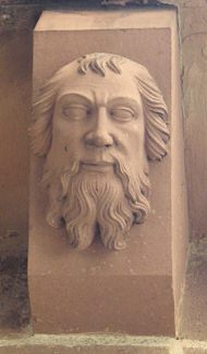 Spalentor, Vorwerk, Innenfigur 06,
                                B�rtiger