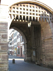 Spalentor, das Torhaus