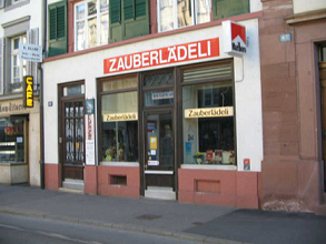 Basel: Das "Zauberldeli" an der
                      Spalenvorstadt