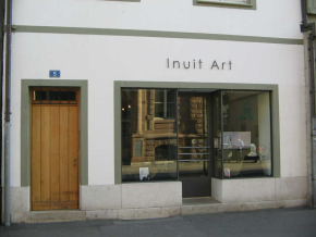 Basel, Spalenberg, Galerie "Inuit
                      Art"