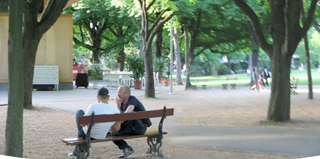 Sch�tzenmatte, beliebte Parkbank