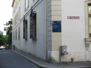 Basel, Sankt-Alban-Vorstadt,
                        Touristentafel
