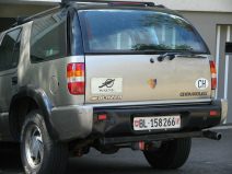 FCB-Terror 041: FCB-Kleber im
                        Gellertquartier 03