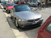 Autoraser-Terror 01: T�rkheimerstrasse, ein
                        Alfa