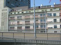 Chemie-Terror 26: Novartis-Verwaltung bei
                        der Dreirosenbr�cke 01