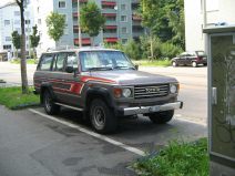 Gel�ndewagen-Terror, Horburgstrasse, von
                        vorn