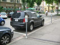 Gel�ndewagen-Terror, Lyss, von hinten,
                          BL-Nummer