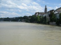 Der braune Rhein, Sicht auf das M�nster