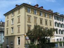 St. Gallen: Davidstrasse, mediterrane
                        H�userzeile 01