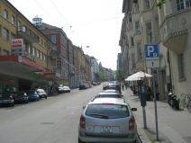 St. Gallen: Teufener Strasse, Strassenbild
