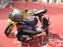 St. Gallen: Frongartenstrasse, Velob�gel