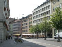 St. Gallen: Neugasse, H�userzeile