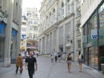 St. Gallen: Neugasse, Sicht in Richtung
                        Multergasse 01