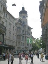 St. Gallen: Eckhaus Webergasse / Oberer
                        Graben