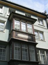 St. Gallen: Webergasse 19, Holzerker 01