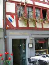 St. Gallen: Schmiedgasse, Weinstube B�umli