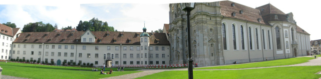 St. Gallen: Klosterhof, Panoramafoto