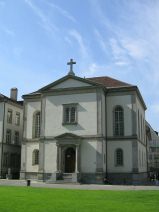 St. Gallen: Klosterhof, Nebenkirche
                        gegenber