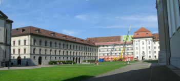 St. Gallen: Klosterhof, Panoramafoto