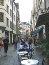 St. Gallen: Sicht in die Spisergasse