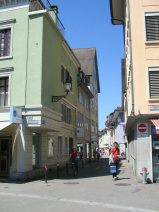 Winterthur: Holderplatz, Sicht in die
                        Holdergasse
