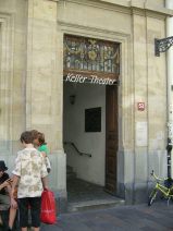 Winterthur: Marktgasse, Eingangstre zum
                        Kellertheater 02