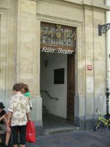 Winterthur: Marktgasse, Eingangst�re zum
                        Kellertheater 02