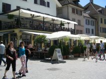 Winterthur: Kasinostrasse, Strassencafs