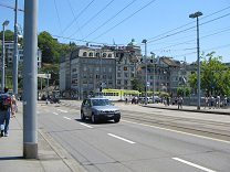 Bahnhofbr�cke (Station Bridge), sight of
                        Central Square