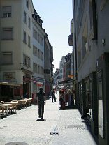 Zurich: Niederdorfstrasse (Downtown
                        Street)