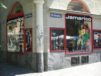 Street corner Hirschenplatz / Spitalgasse
                        (Stag Square / Hospital Alley)