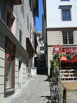 Zurich, Napfgasse (Bowl's Alley)