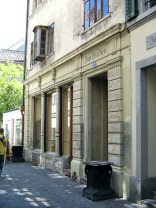 Zurich, Upper Town Street, house "zum
                        Bracken"