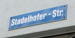 Road sign "Stadelhoferstrasse"
                          ("Stadelhofen Street")