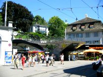 Zurich Stadelhofen Station, styled stairs