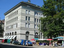 Z�rich
                        Bahnhofstrasse, die Nationalbank