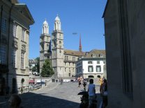 M�nsterbr�cke (Cathedral Bridge) with sight
                        of the Great Cathedral