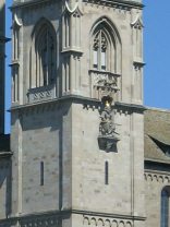 Great Cathedral, middle of the
                                  spire