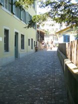 Zurich, Schipfe, the path upwards