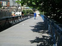 Zurich, Drahtschmidlisteg (Drahtschmidli
                        Footbridge)