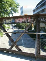 Zurich, Letten Viaduct, sight of Sihl Quay