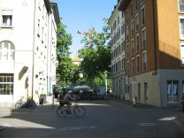 Zurich,
                        Konrad Street, row of houses