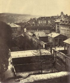Bern, Aarbergertor und alter Brengraben
                          1856